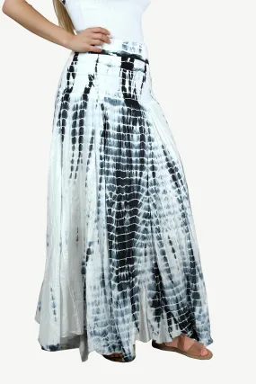 61 SKT Soft Cotton Convertible Lined Tie Dye Gypsy Skirt Dress
