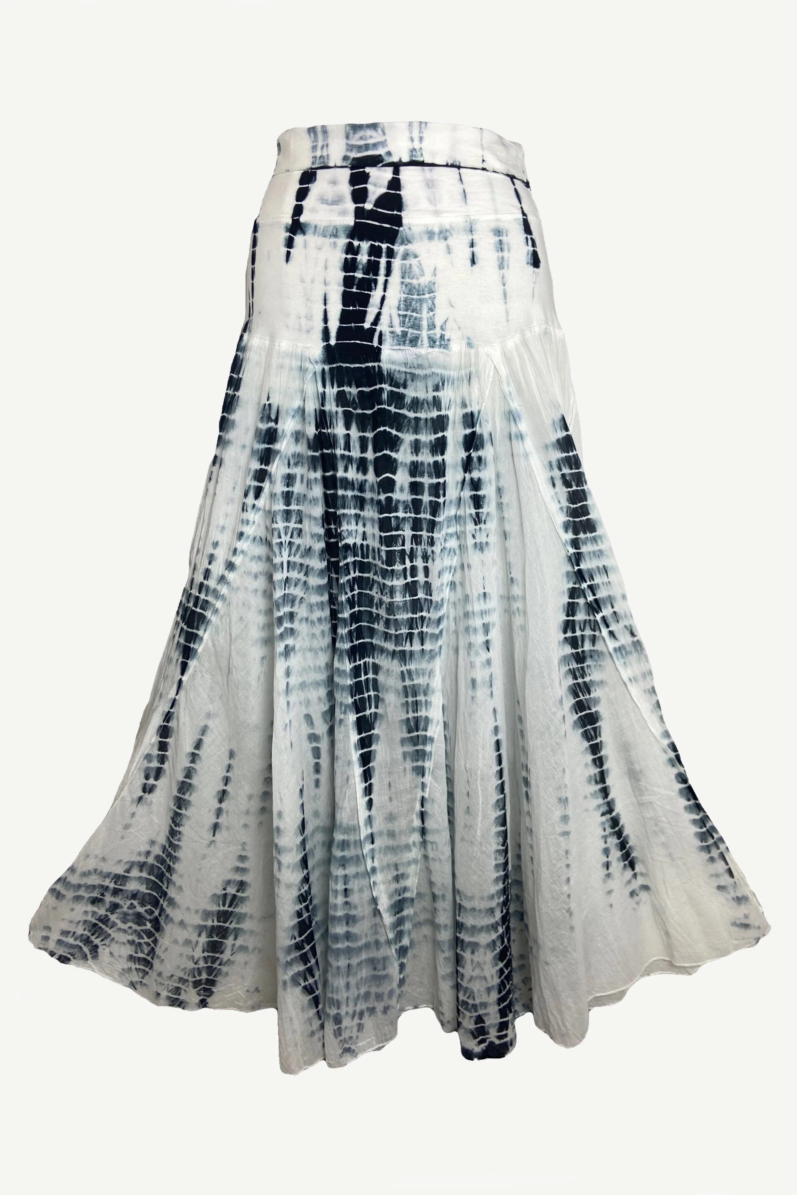 61 SKT Soft Cotton Convertible Lined Tie Dye Gypsy Skirt Dress
