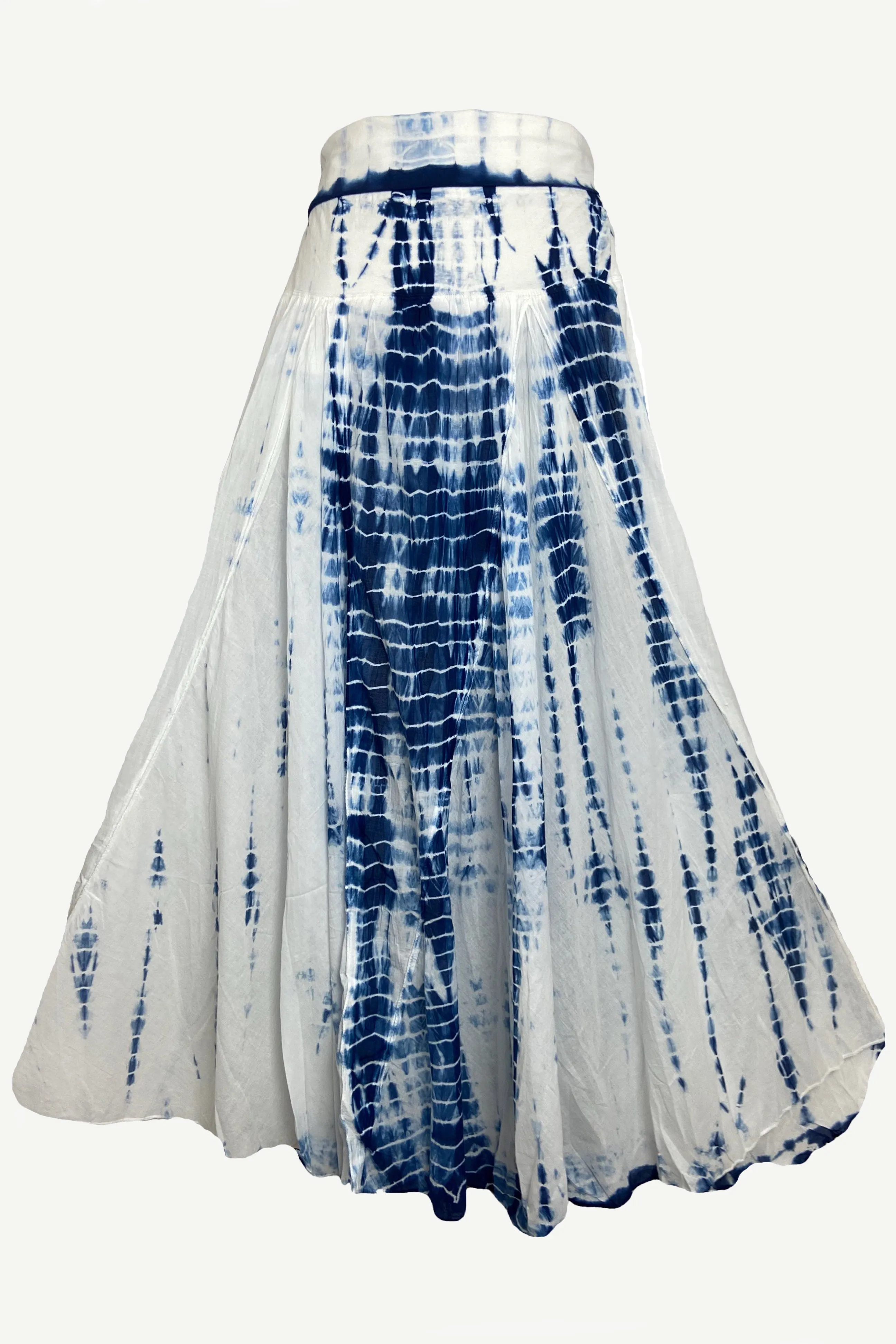 61 SKT Soft Cotton Convertible Lined Tie Dye Gypsy Skirt Dress