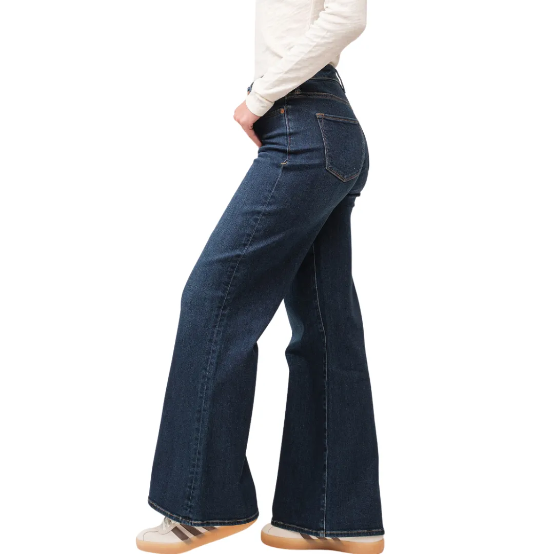 Fiona High Rise Wide Leg Denim Iguaza