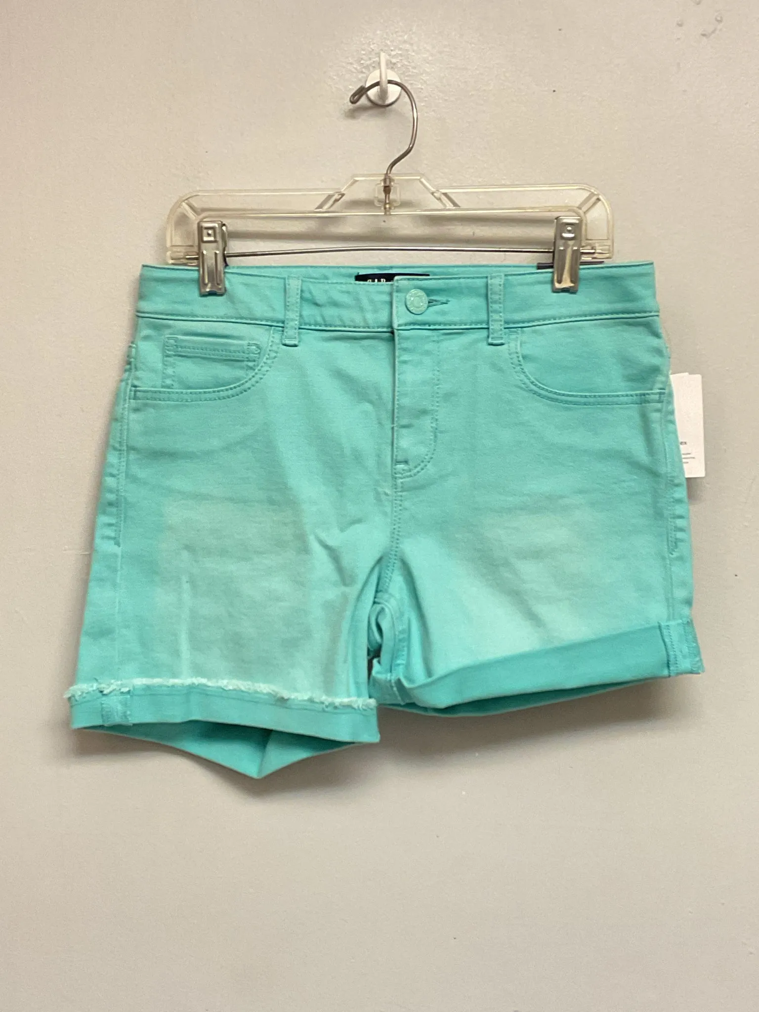 Gap Size 14 Turquoise Denim Big Girls Shorts