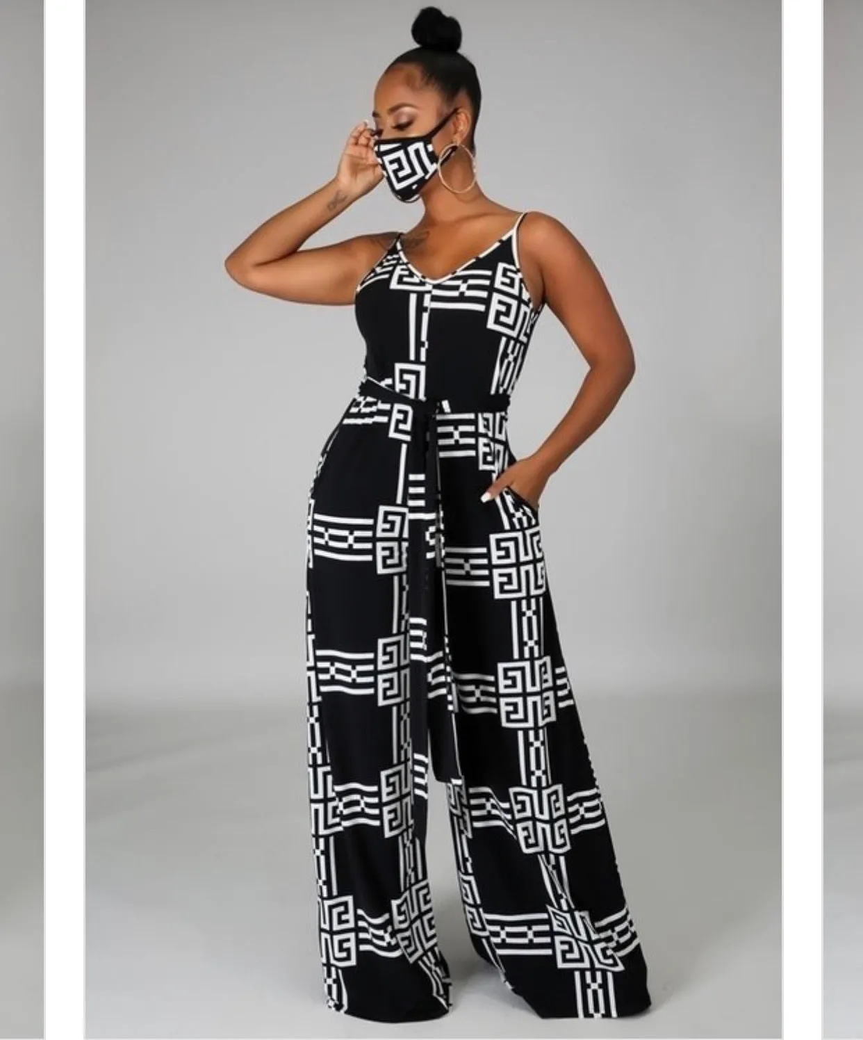 Karen wide leg  jumpsuit