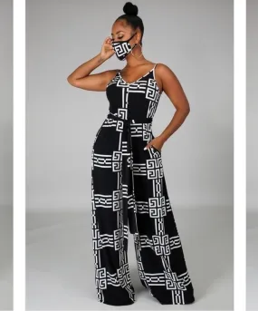 Karen wide leg  jumpsuit