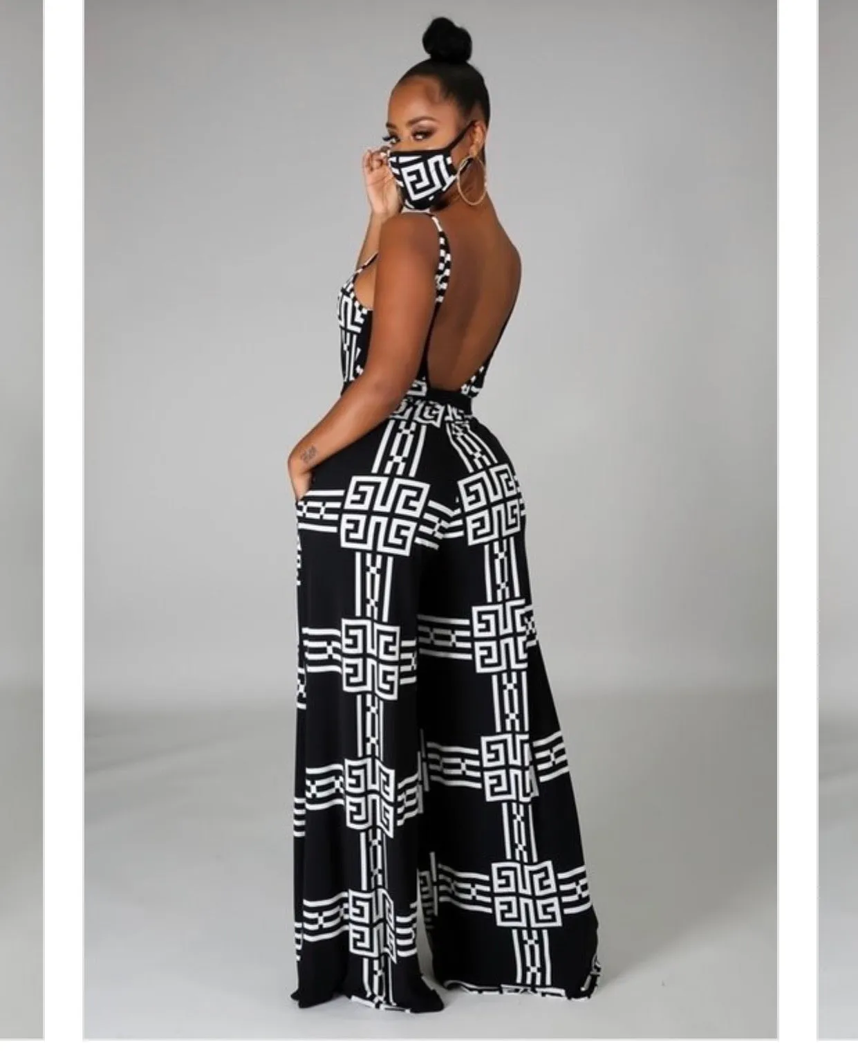 Karen wide leg  jumpsuit