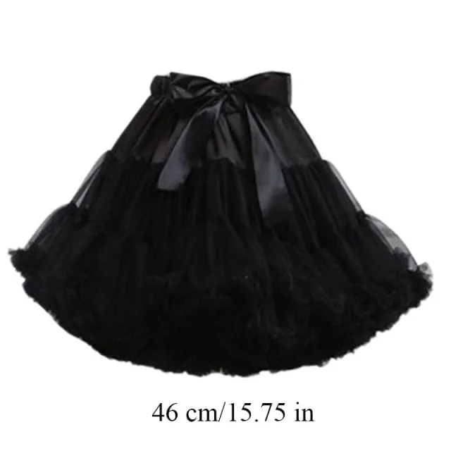 Kawaii Girl Adjustable Draw String Petticoat