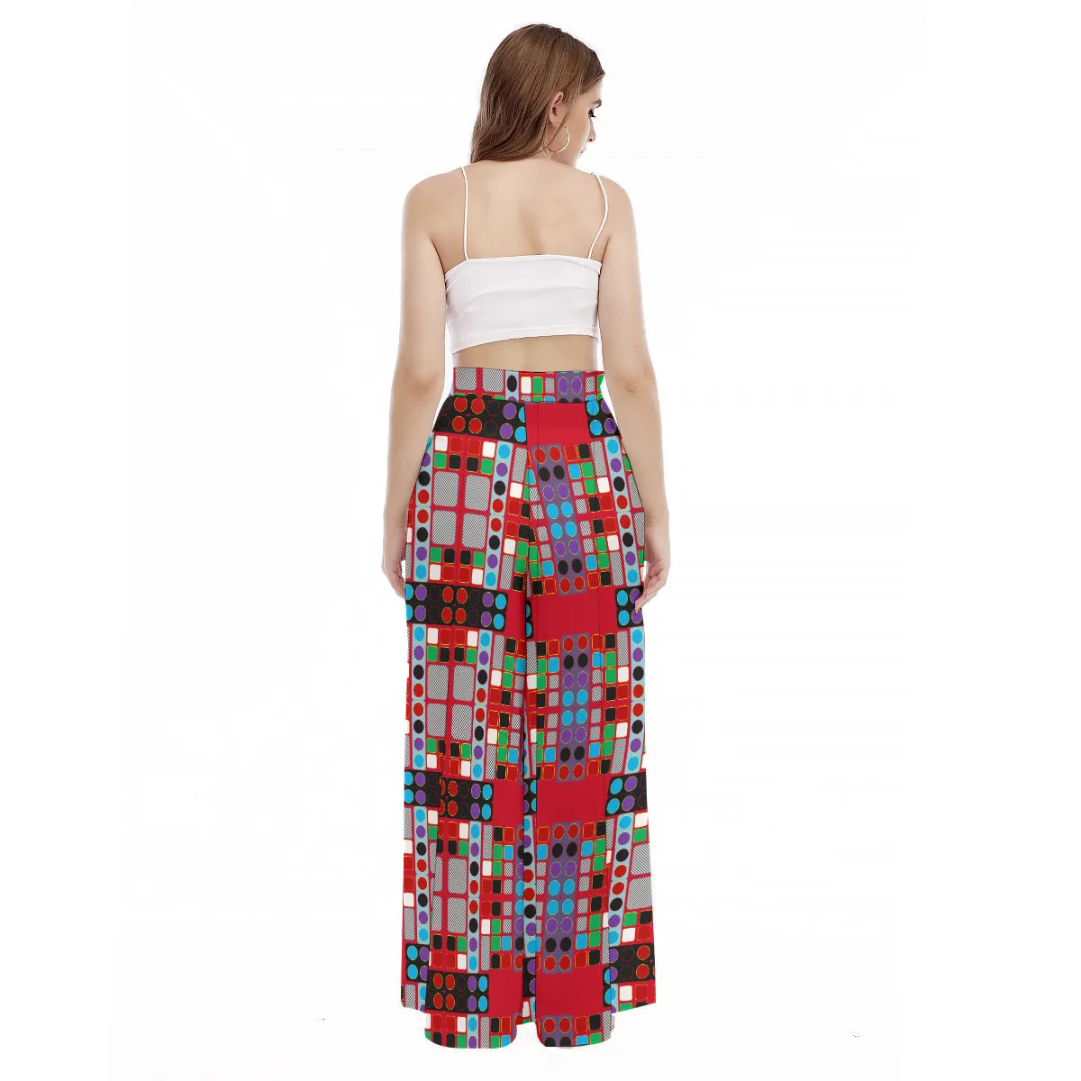 OD Women's High Waist Wide Leg Culottes RRDB
