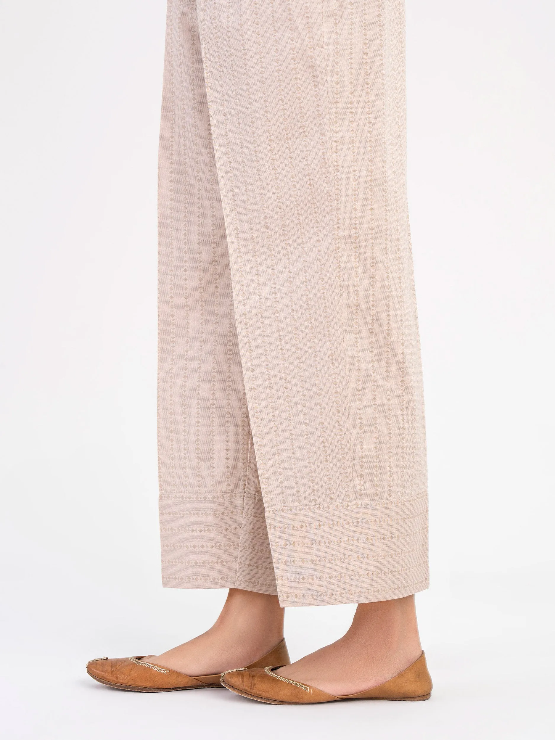 Printed Winter Cotton Trouser(Pret)